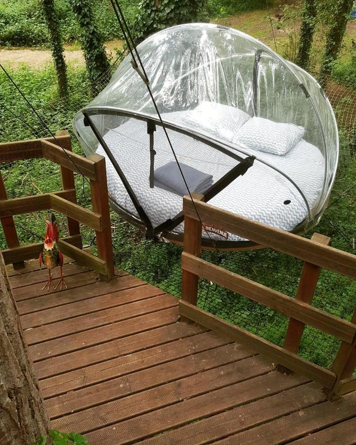 Les Bulles De La Maison Du Rocher Noisy-sur-Ecole Zewnętrze zdjęcie